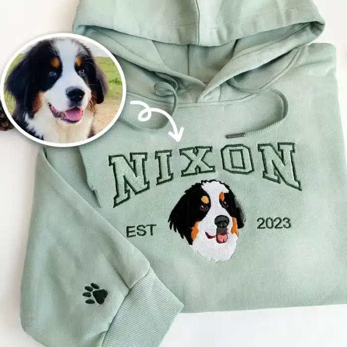 Custom Pet Realistic Pattern Hoodie - Image 3