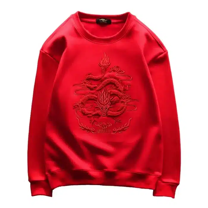 Custom Chinese 3D Pattern Sweatshirt