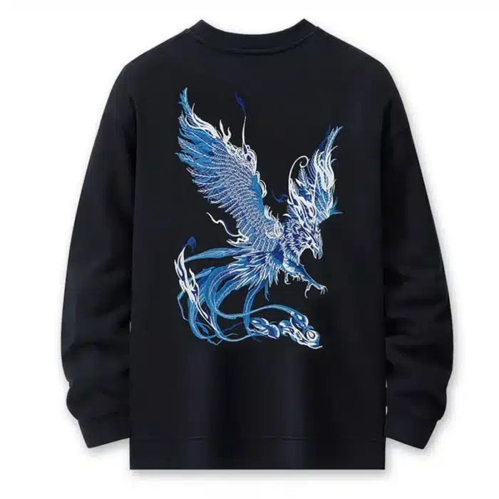 Custom Chinese Phoenix Pattern Sweatshirt