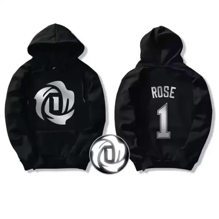 Custom Hot Stamping Reflective Printing Hoodie - Image 2