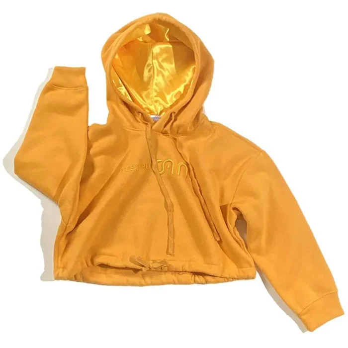 Custom Satin Lined Embroidery Hoodie - Image 3