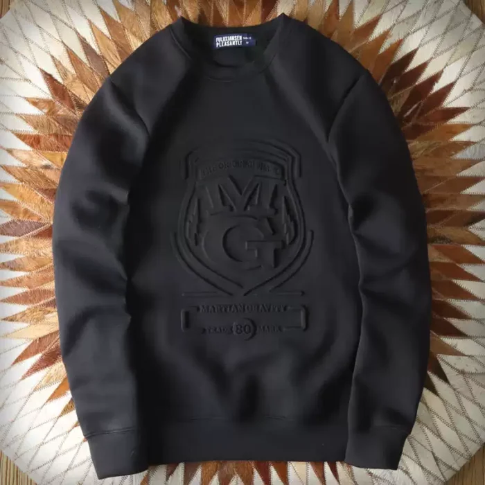 Custom Embossed Printing Sweatshirt - Image 2