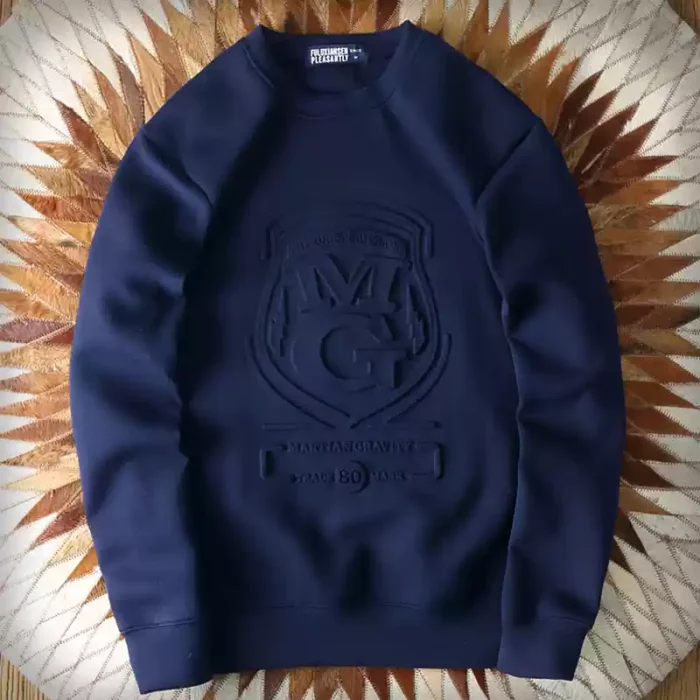 Custom Embossed Printing Sweatshirt - Image 3