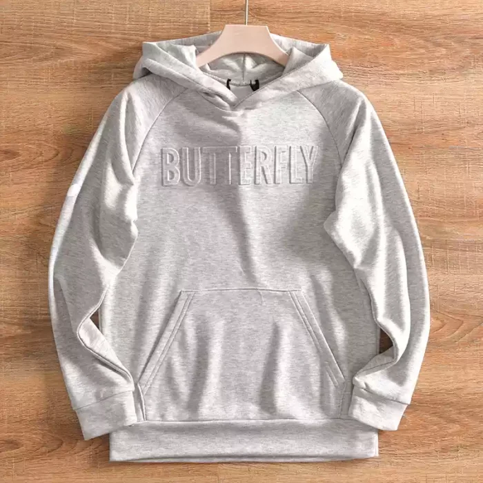 Custom Embossed Printing Hoodie - Image 3