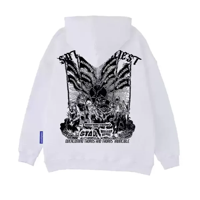 Custom Screen Printing Hoodie - Image 3