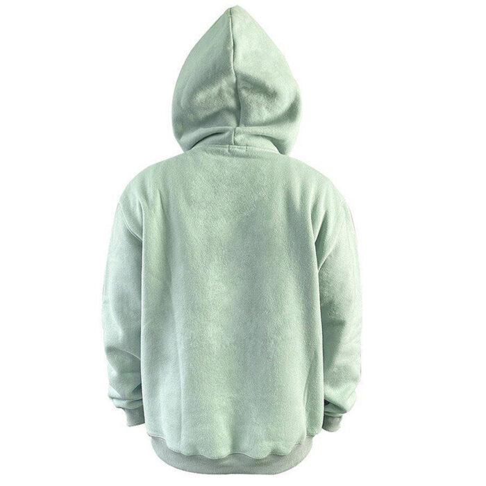 Custom Satin Lined Embroidery Hoodie - Image 2