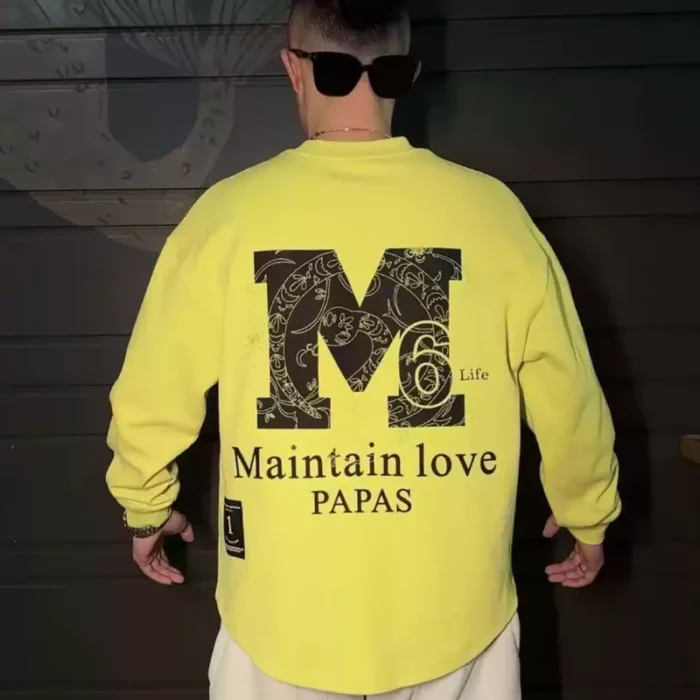 Custom Puff Printing Sweatshirt