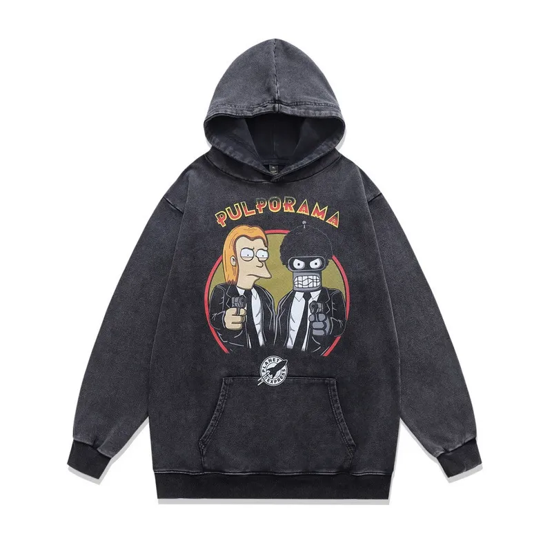 Custom Digital Direct Printing American Vintage Hoodie