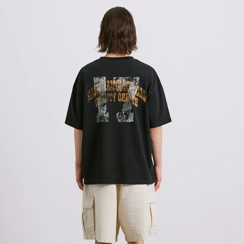 Custom Crackle Printing T-shirt - Image 2