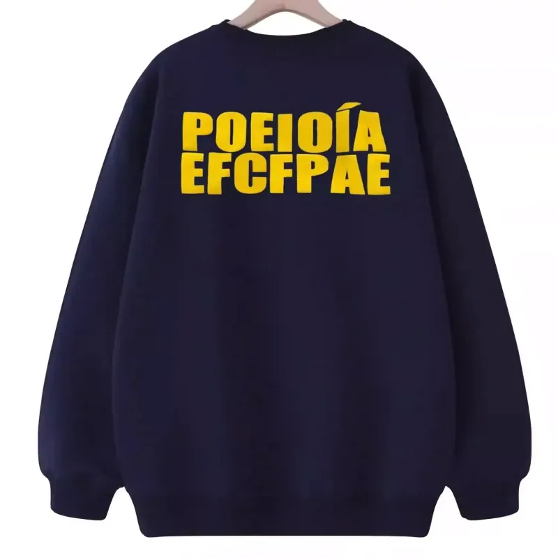 Custom Puff Printing Sweatshirt - Image 2