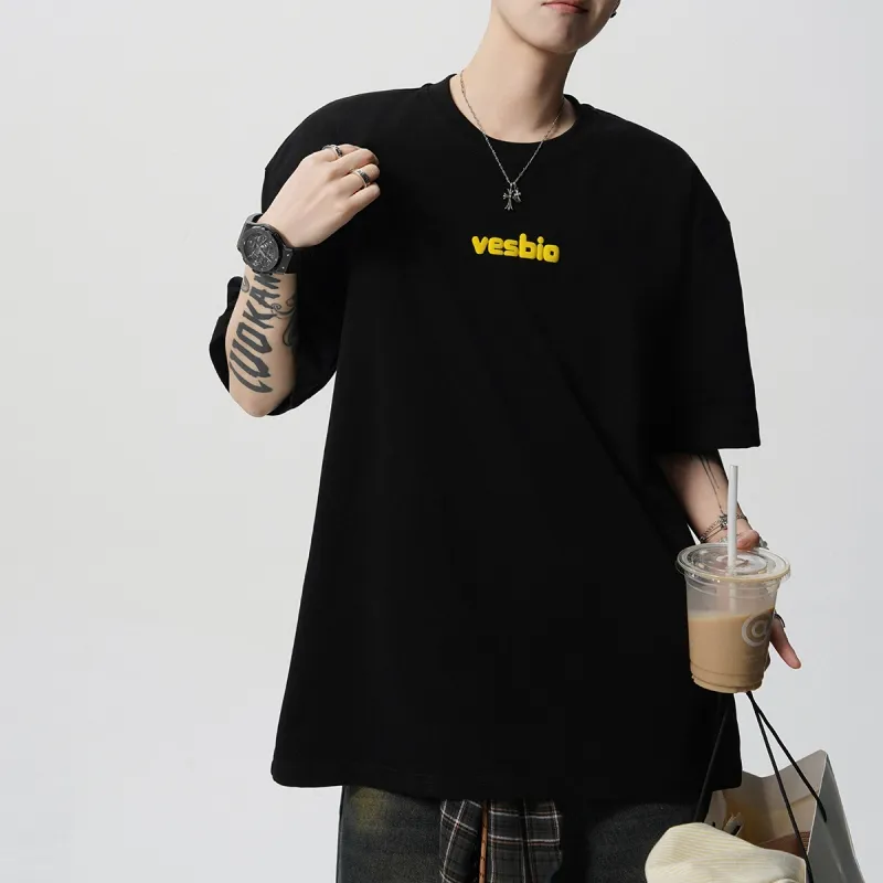 Custom Puff Printing T-shirt - Image 2