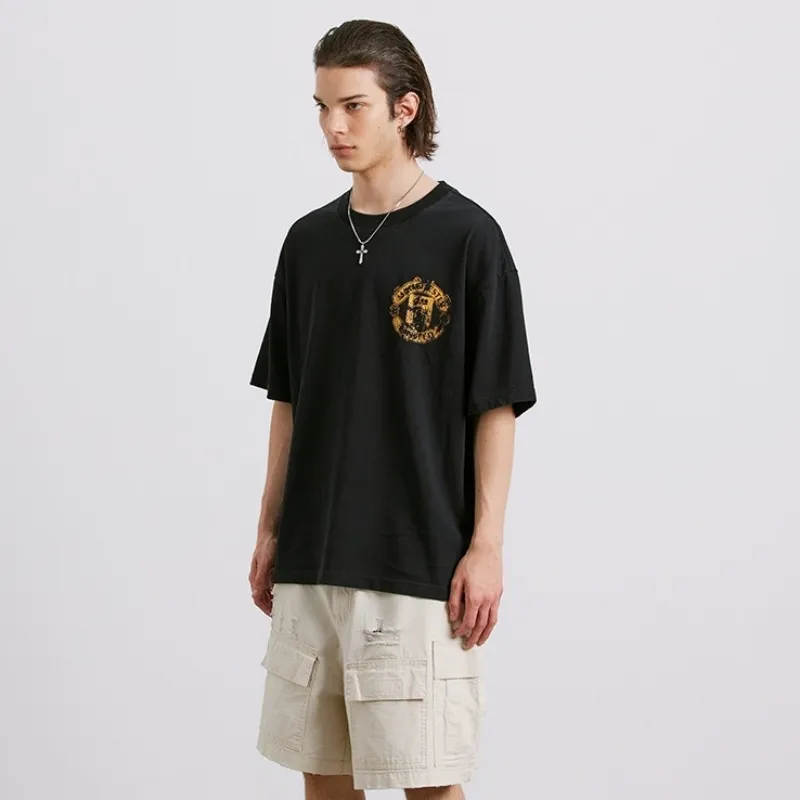 Custom Crackle Printing T-shirt