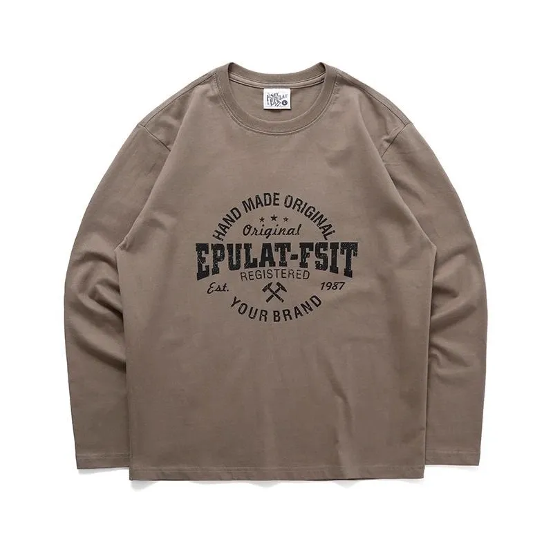 Custom Crackle Printing Sweatshirt