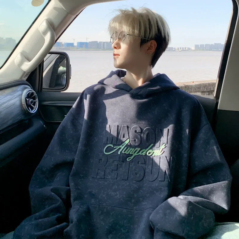 Custom Embossed Printing Hoodie